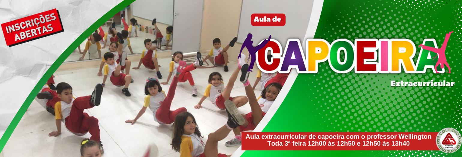 Aula extracurricular de Capoeira
