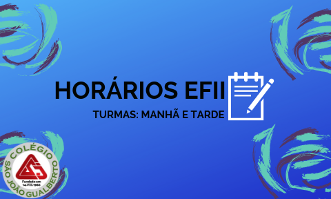 Horrio EFII 2 Sem. 2019 