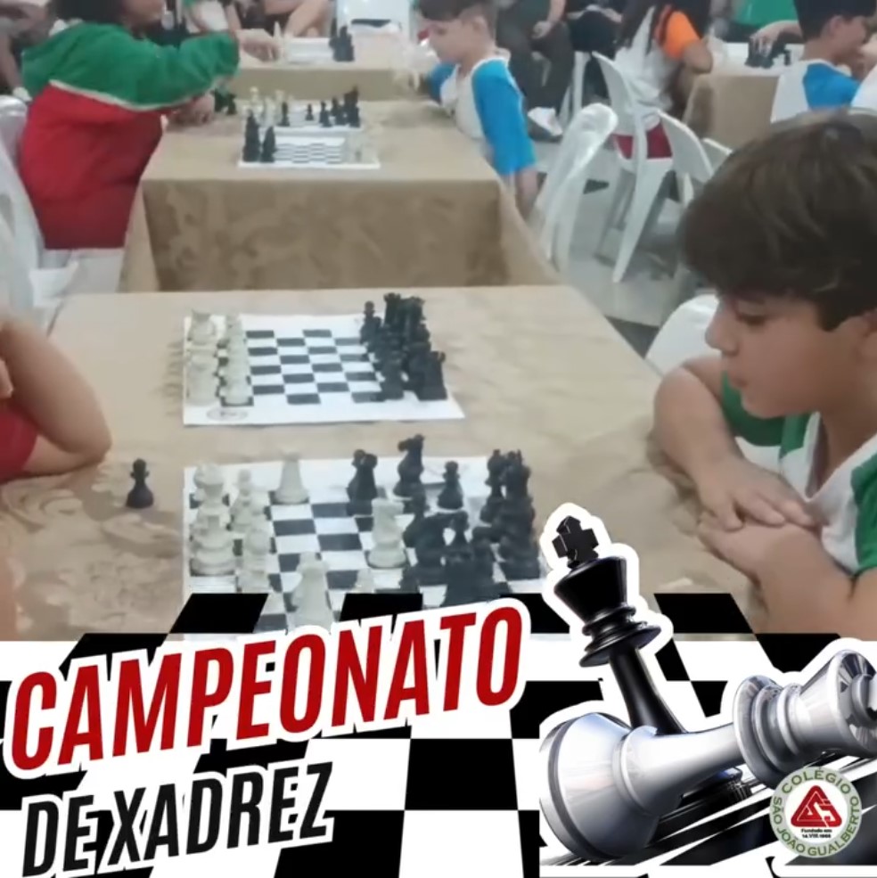 Campeonato de Xadrez no Colgio So Joo Gualberto