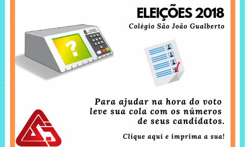 Para ajudar na hora do voto. 