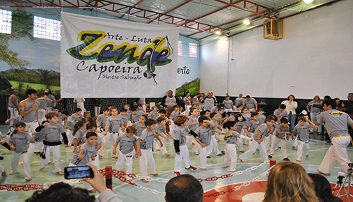 Batizado e graduao da Capoeira 